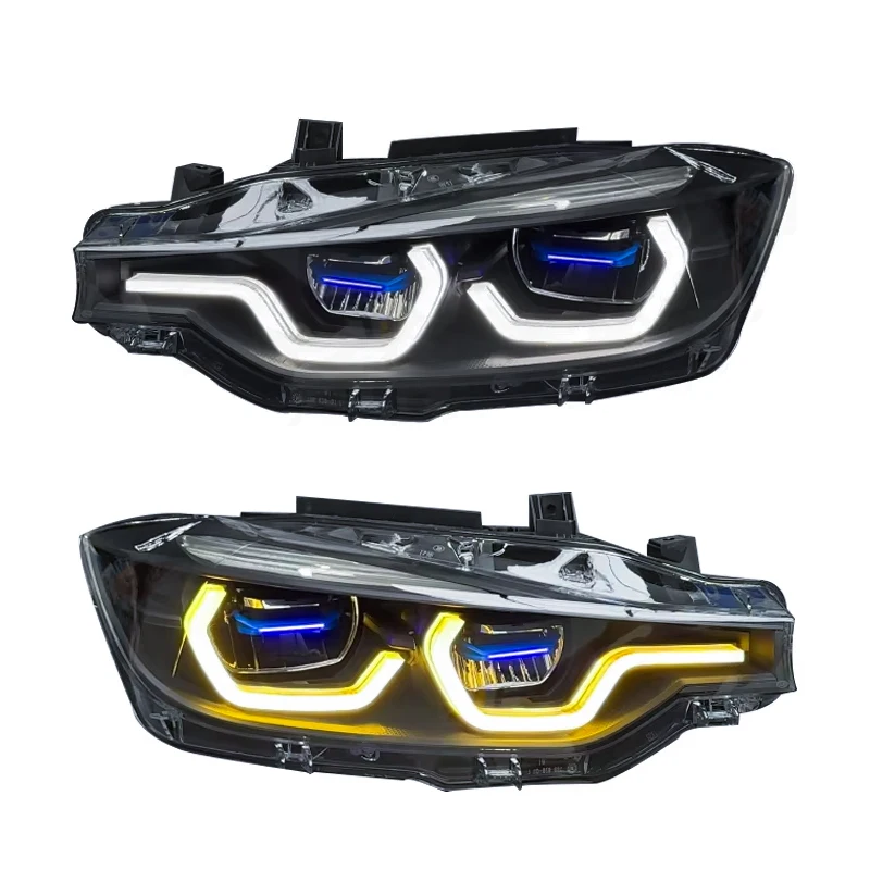 

YU GUANG LED Headlights For BMW 3 Series F30 LCI F35 HeadLights 2013 2018 Original Halogen Xenon Upgrade LED Headlamp Projectors