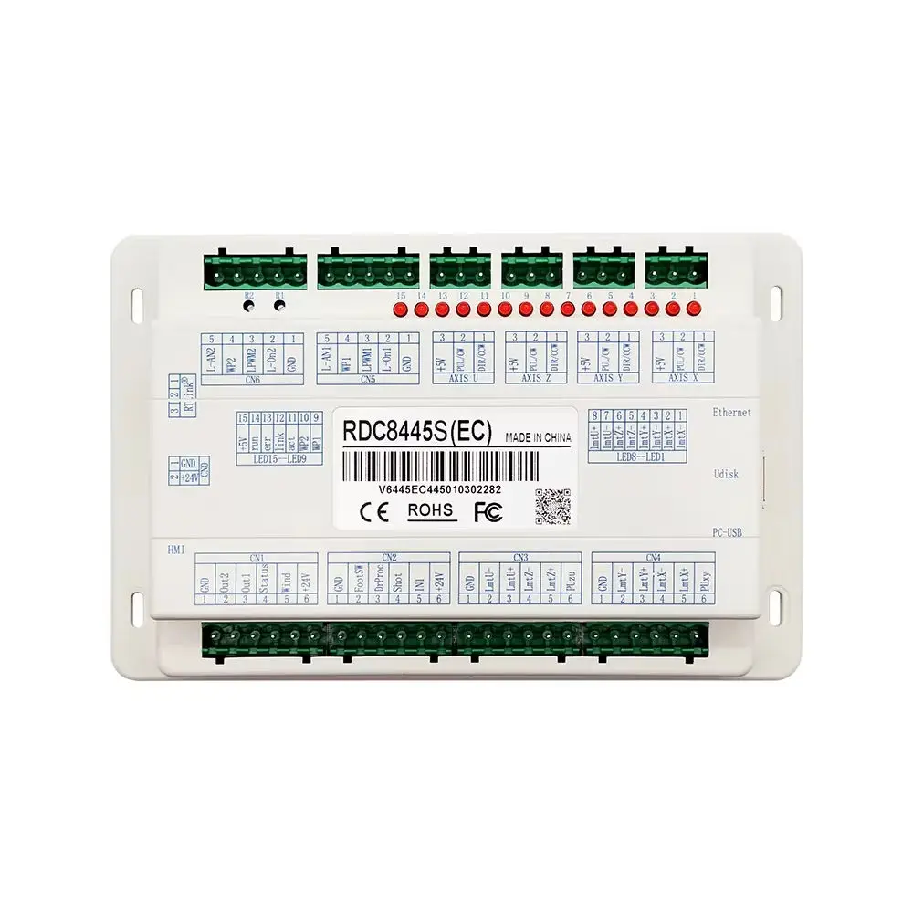 Ruida RDC8445 RDC8445S Controller Panel  Main Board Upgrade with Wifi  RDC6445 for Co2 Laser Engraving Cutting Machine Upgrade