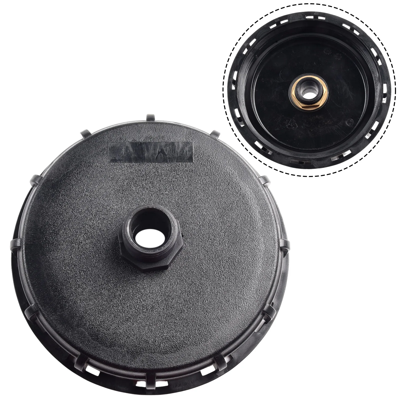 

Новые высококачественные аксессуары для IBC-контейнеров: черные запасные части DN 150 с внешней резьбой для впускного/переливного клапана