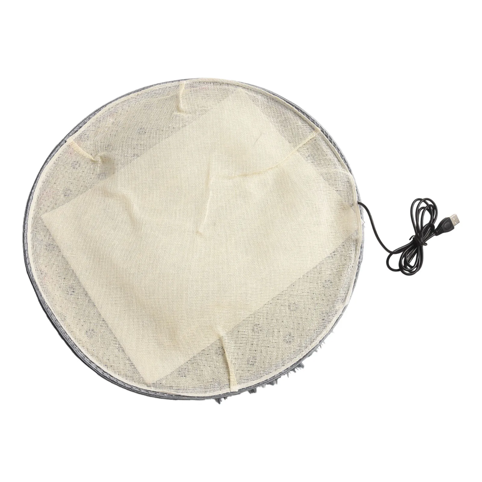 

40cm Pet Cat Dog Bed Body Winter Warmer Carpet Pet Plush Electric Blanket Heated Seat Animals Bed Heater Mat Heating Pad