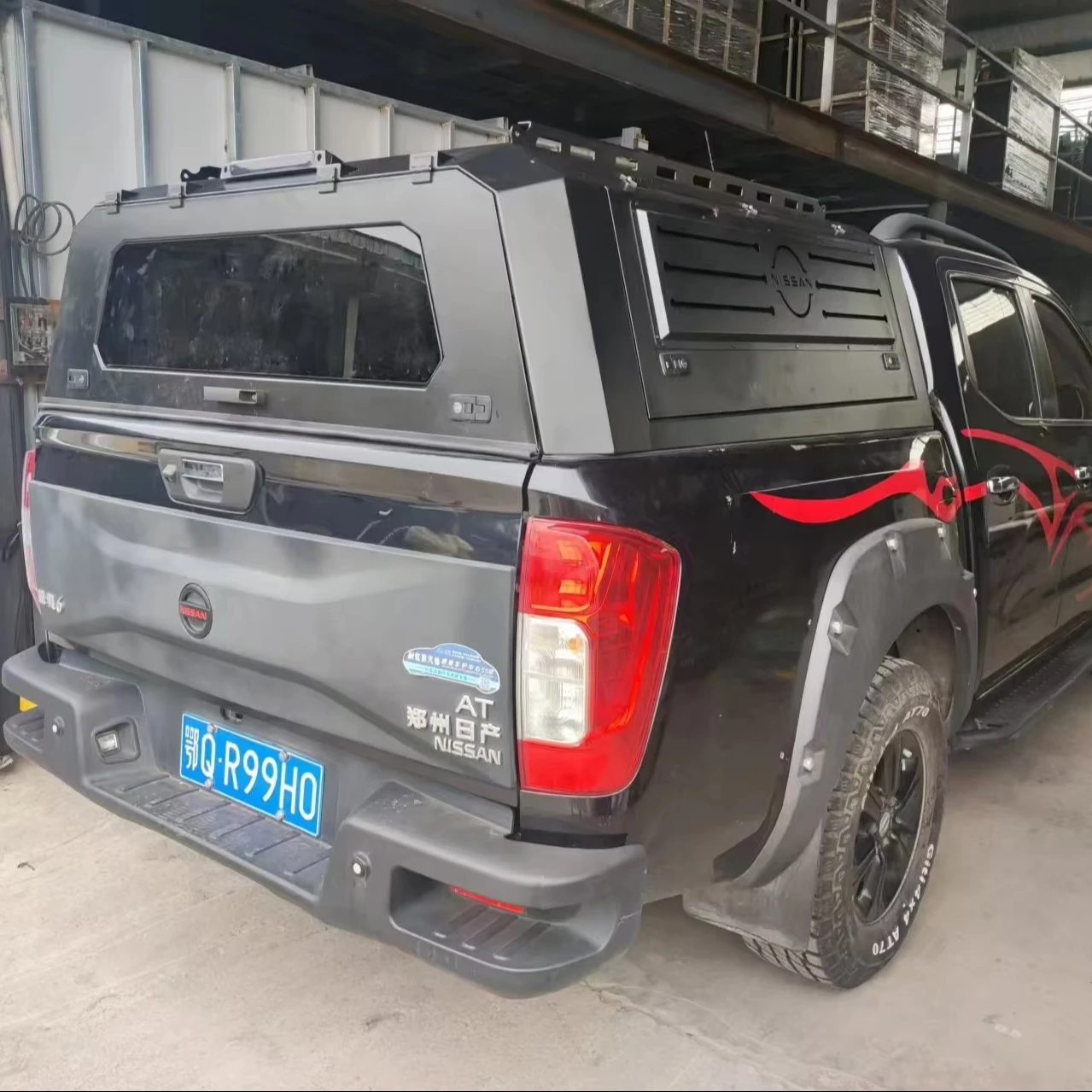 

Hot Sale Manual Operation Hardtop 4x4 Sports Nissan Nevara/Ruiqi6 Vehicle Offroad Pick with Tonneau Cover