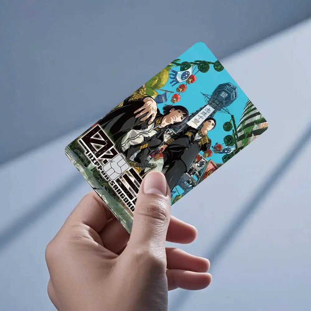 

Nippon Sangoku 4pcs 1Set Card Stickers Small Waterproof Chip 4PCS Card Sticker Anti-Scratch