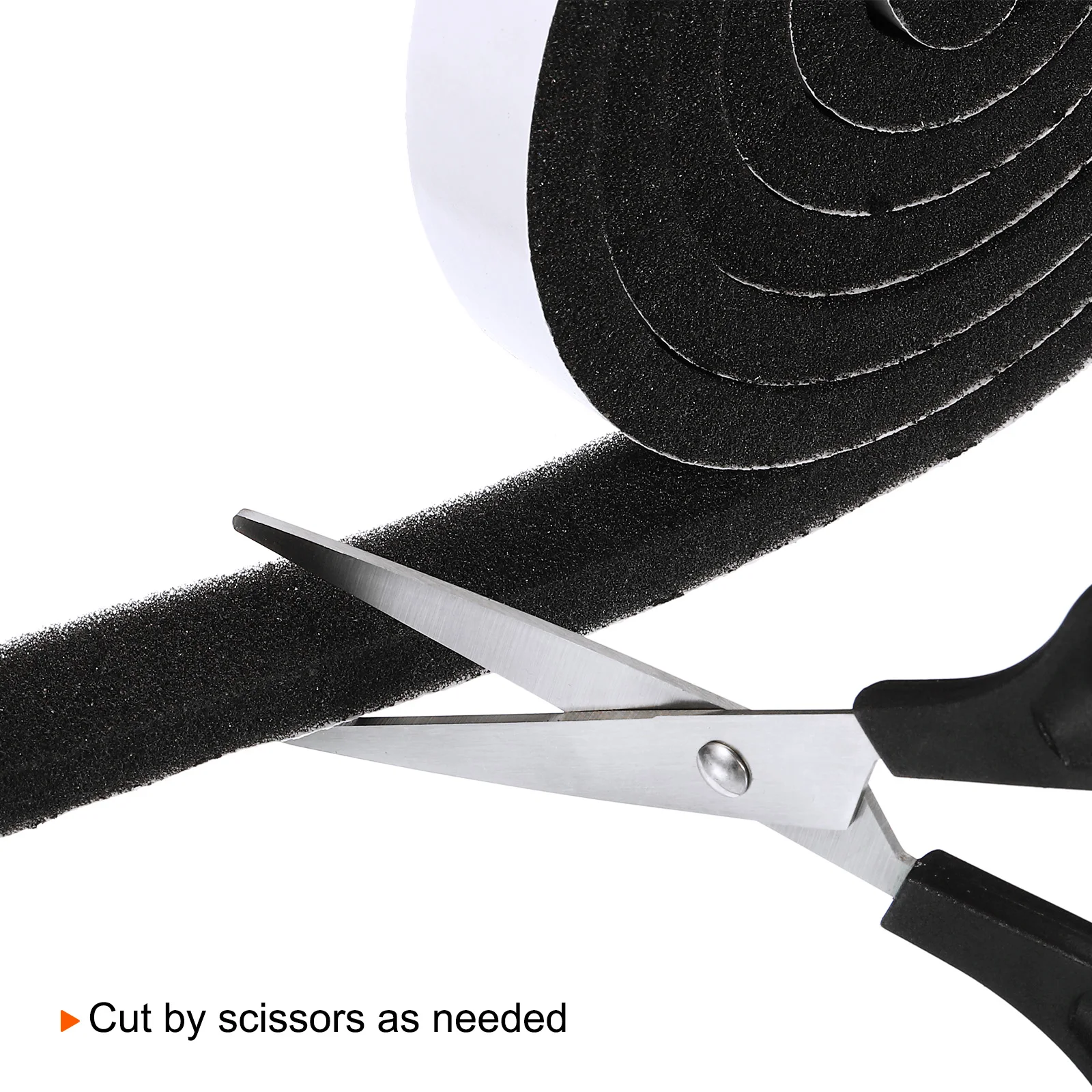 3/4Pcs 2M Foam Seal Strip Tape Adhesive Anti Collision Soundproof Weather Stripping for Doors Windows Furniture Protection