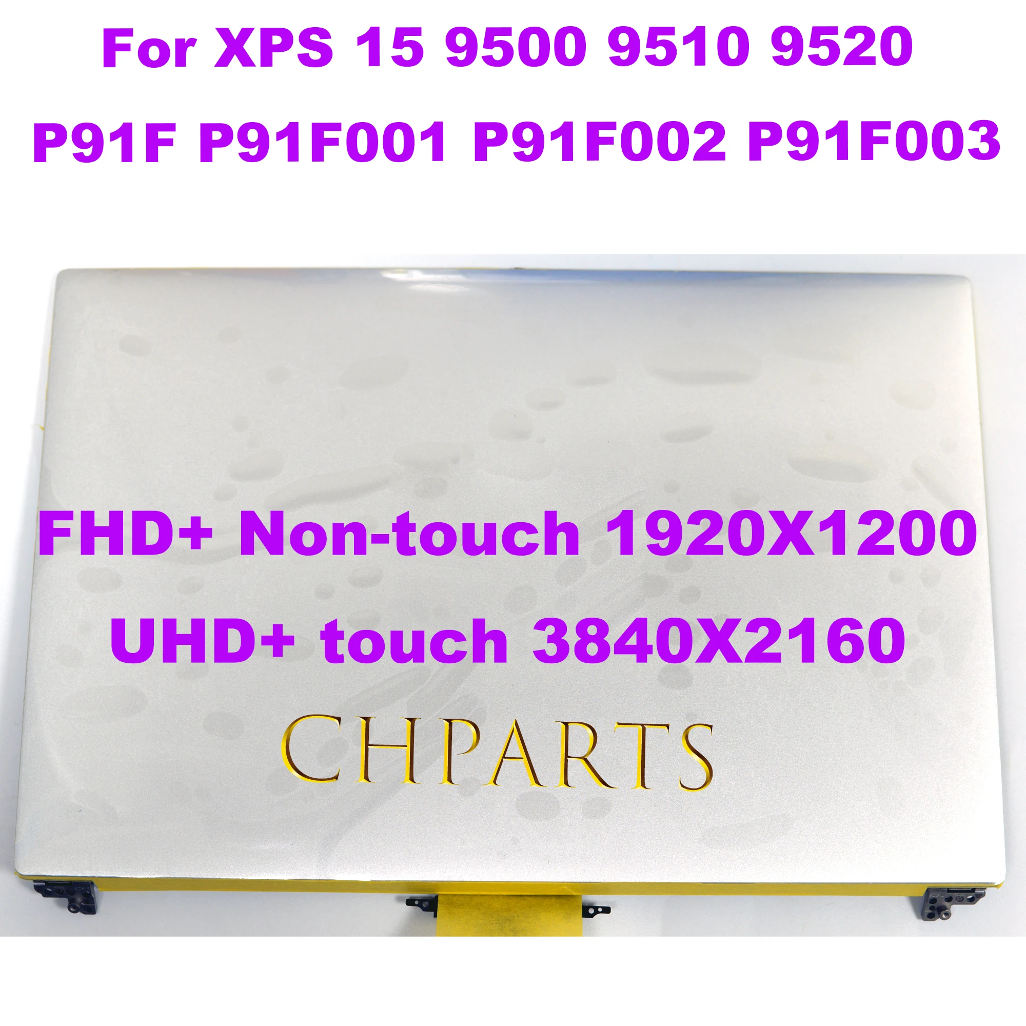 Imagem -02 - Conjunto de Substituição do Visor Táctil Lcd Tela Dell Xps 15 9500 9510 Precisão 5550 5560 5570 P91f P91f001 P91f002 P91f003