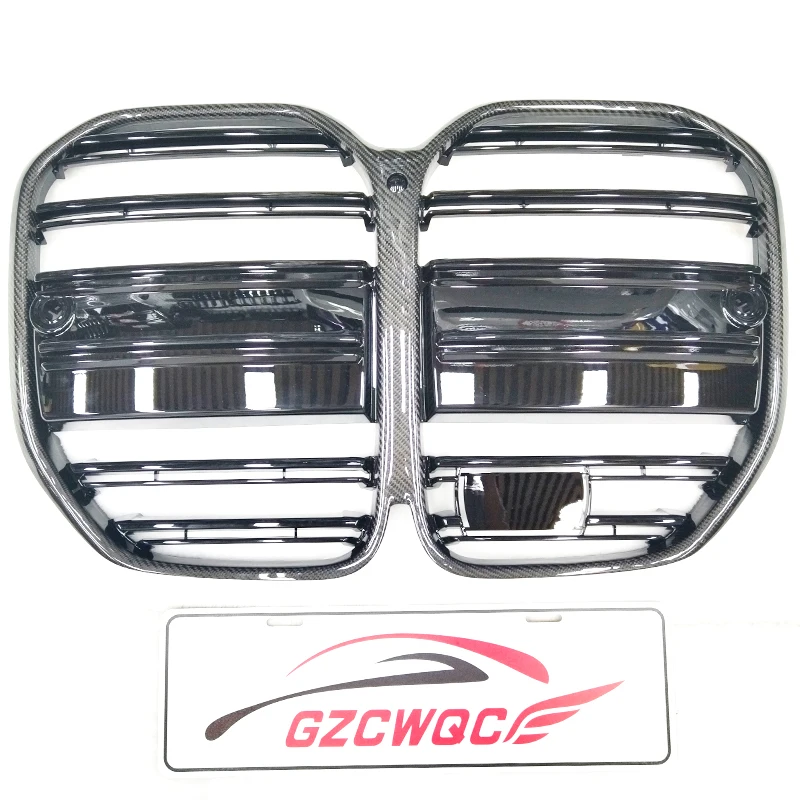 

For BMW 4 Series G22 Modified Carbon Fiber Grille G22 M Model Real Carbon Fiber Front Grille Can Be Used with or Without ACC