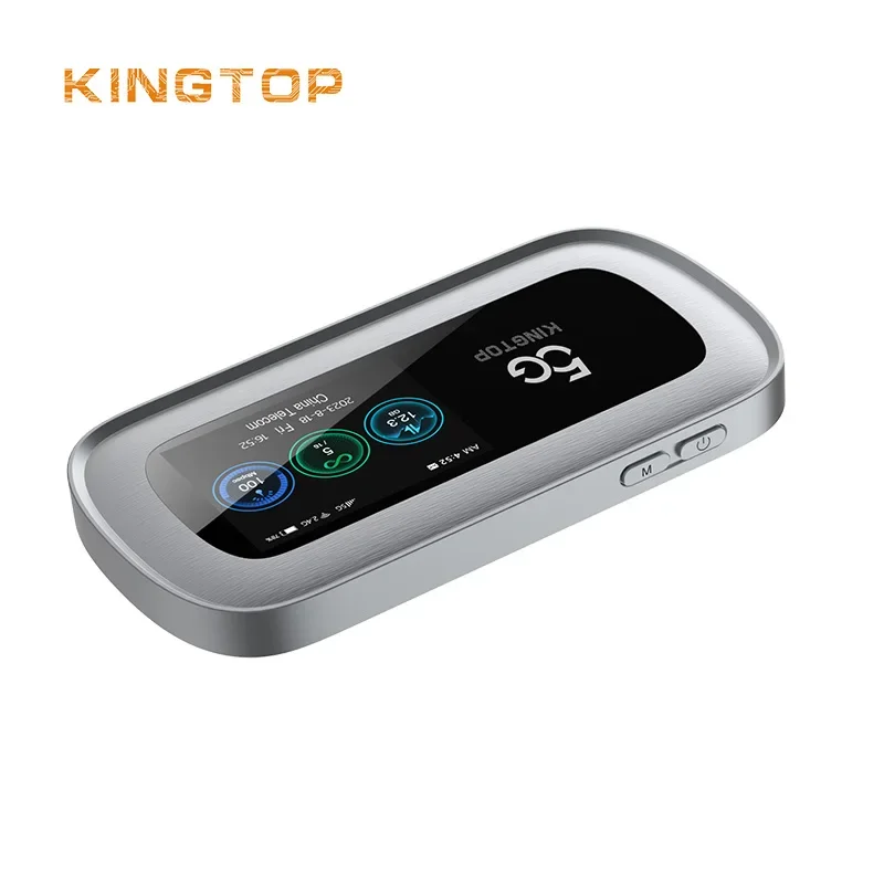 KINGTOP Outdoor Hotspot Portable Mobile Wireless Modem Mini 5G Wifi Sharing Simcard Router 4400mAh