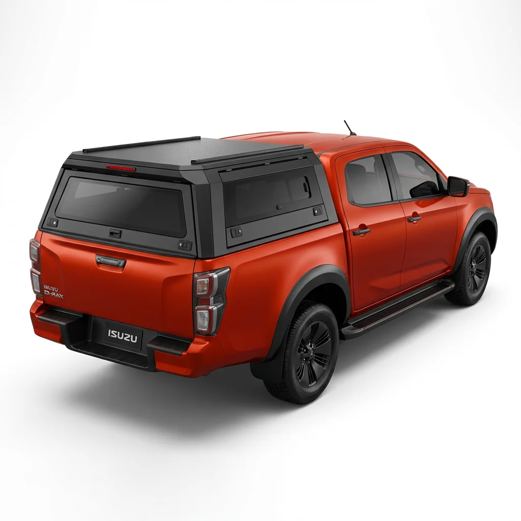 

Кемпер-трансформер Dream Garage для пикапов D-MAX 2020+/BT50 2022+/MAXUS T60/T90, всепогодный, с жесткой крышей, для установки на кузов 4x4