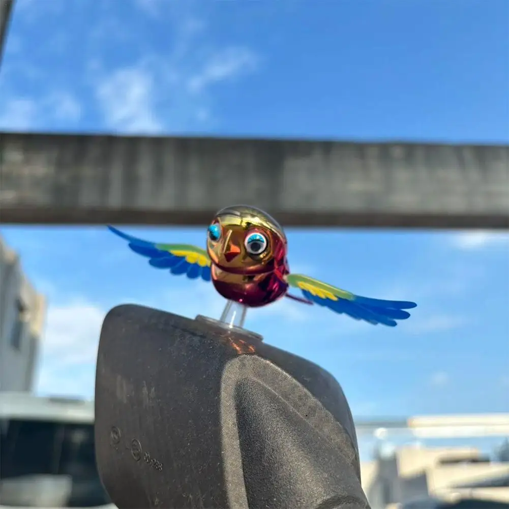 

1pcs Flying Bird Decorative Ornament Creative Car Motorcycle And Electric Vehicle Ornament Bird Taking Flight In The Breeze 2026