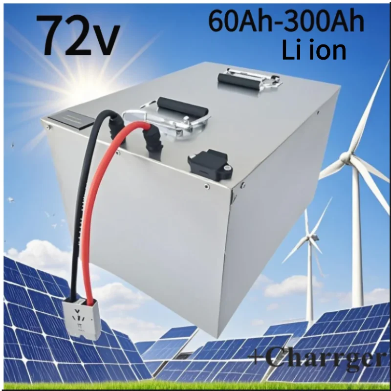 

72V150Ah Lithium Battery 60Ah 100Ah 120Ah 180Ah 200Ah 280Ah 300Ah Li-ion for 7KW 14KW Scooter Motorcycle Tricycle Hybrids