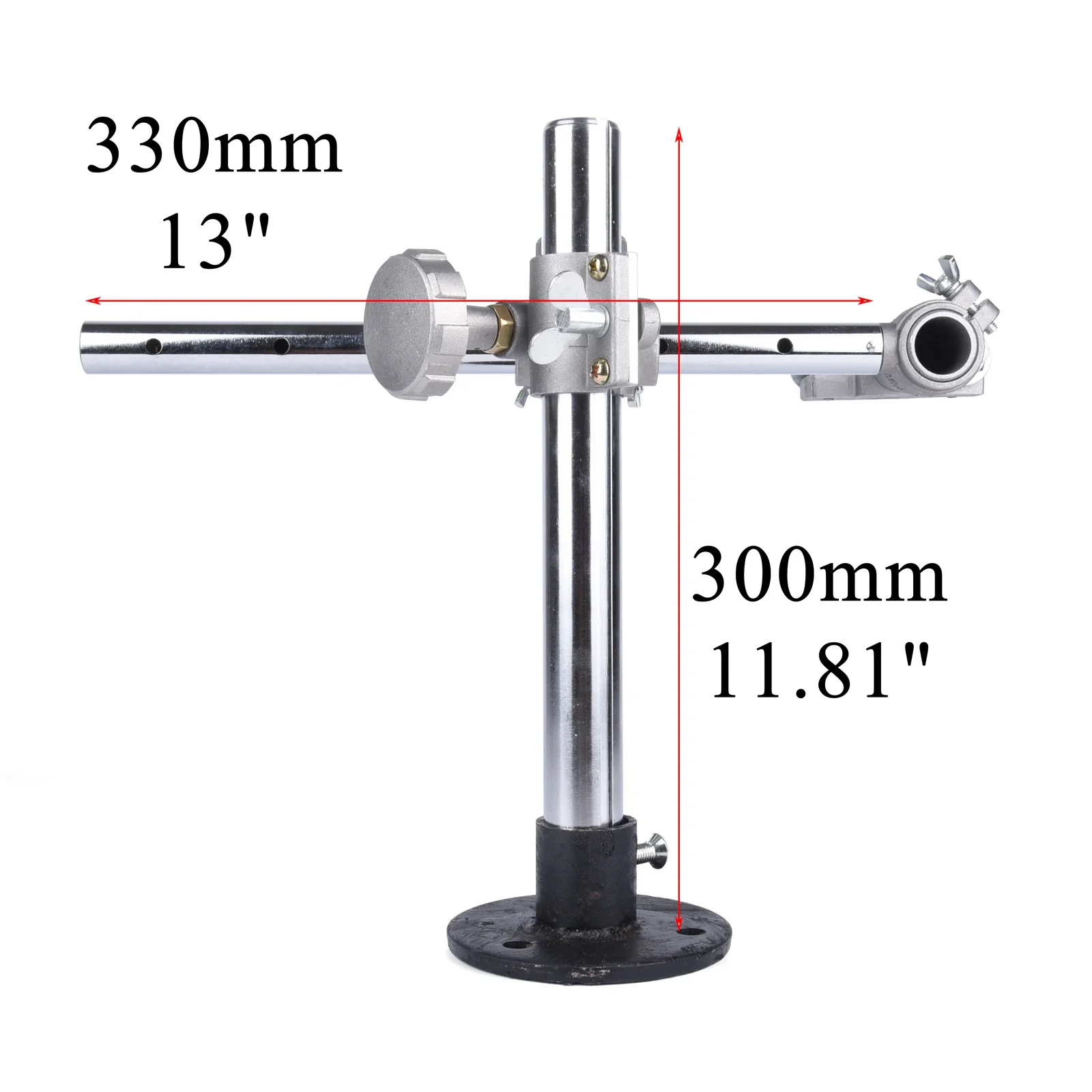 Imagem -02 - Tig Soldagem Tocha Titular Suporte Arma Braçadeira de Montagem Posicionador Giratória 300*330 mm Mig Mag