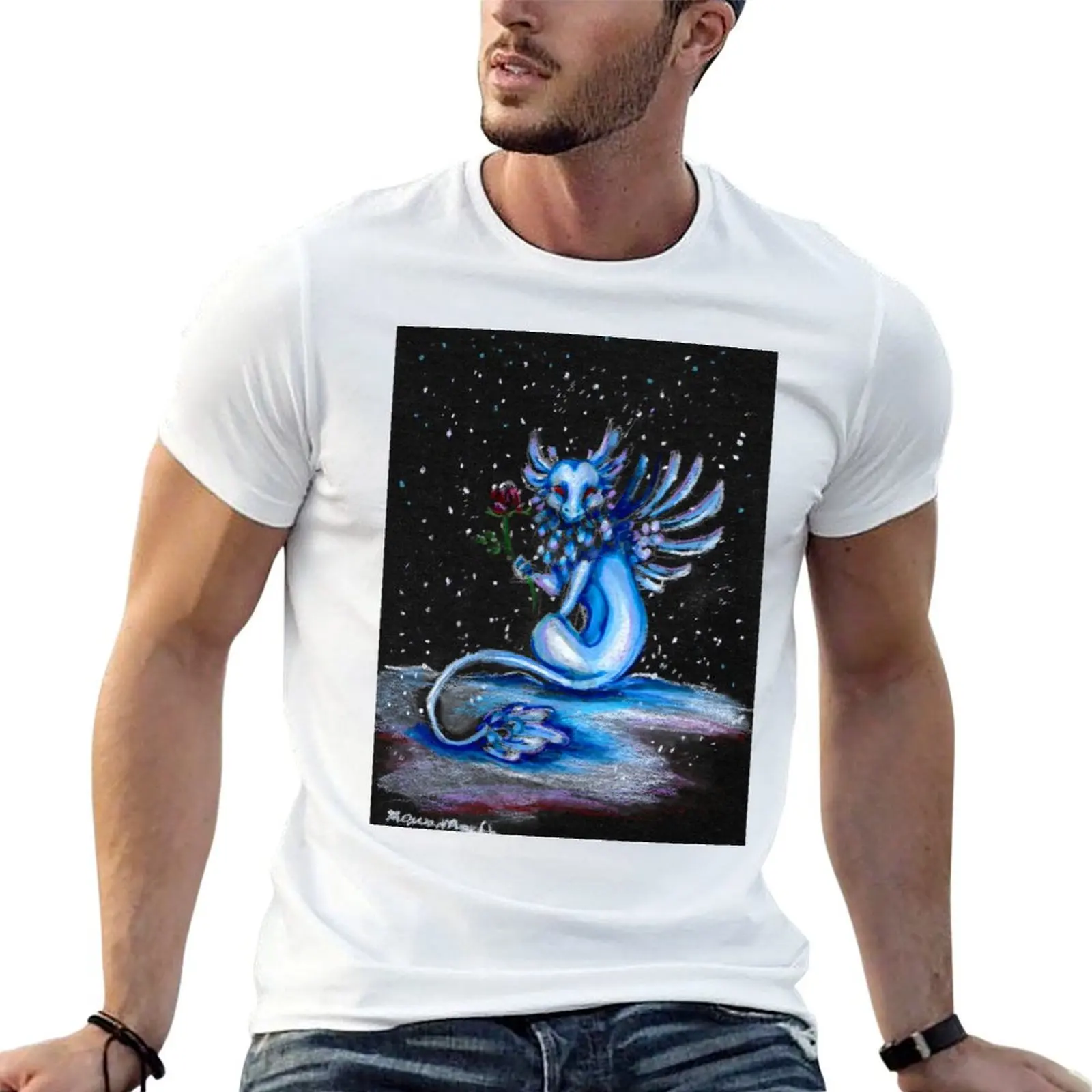 

Snow T-Shirt The anime t personalised t shirts Dragon shirt oversize