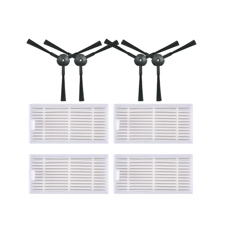 ل Ilife V5S/V5S Pro/V50/V5/X5/V3S/V3S Pro/V3L ملحقات المكنسة الكهربائية مرشح فرشاة جانبية