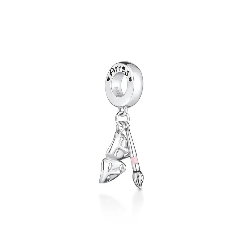 2022 New S925 Silver Charms Beads Occupation Architect Veterinary Artist Engineer Fit Original Bracelet Diy Women Jewelry