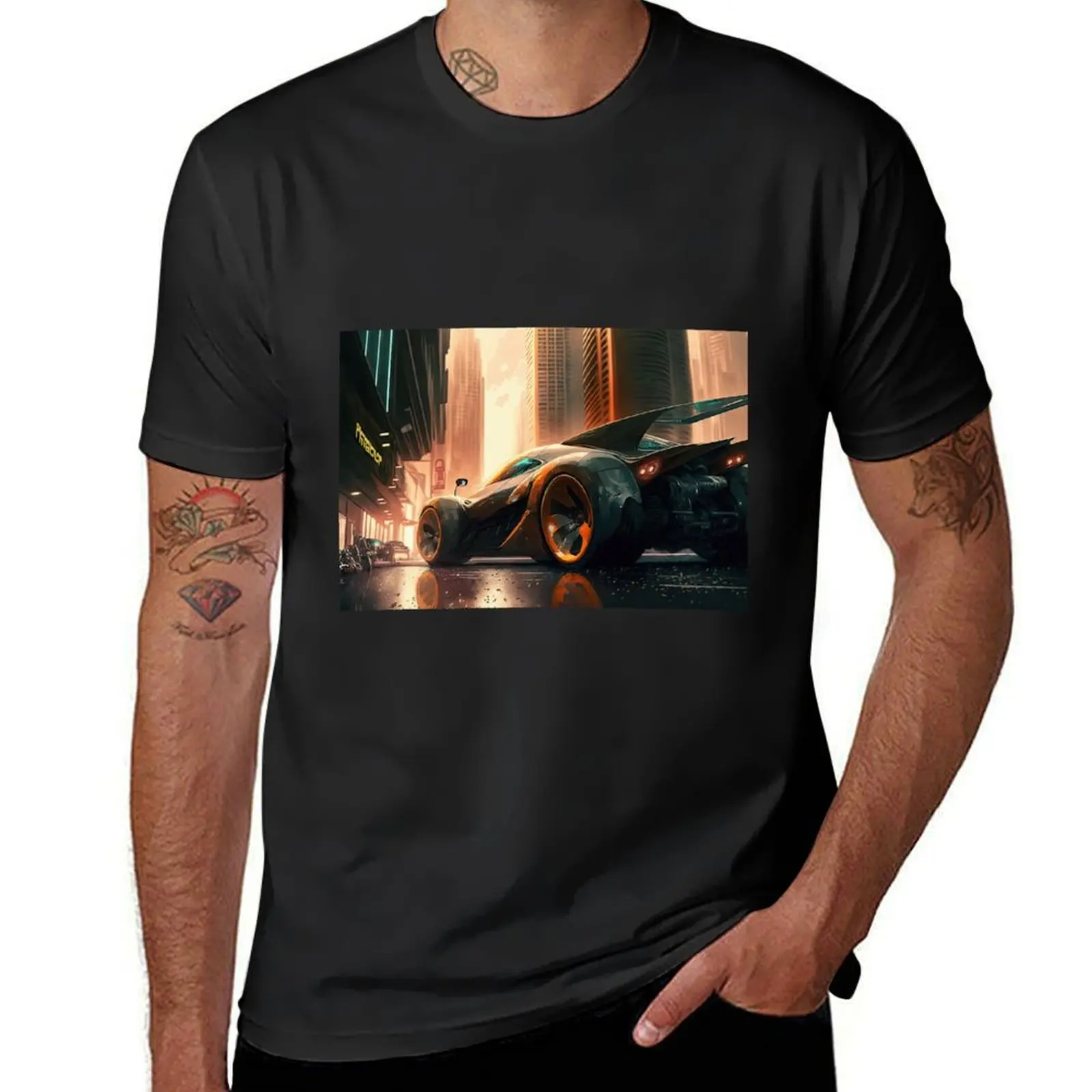 

Racing Car T-shirt cute clothes plain mens plain t shirts