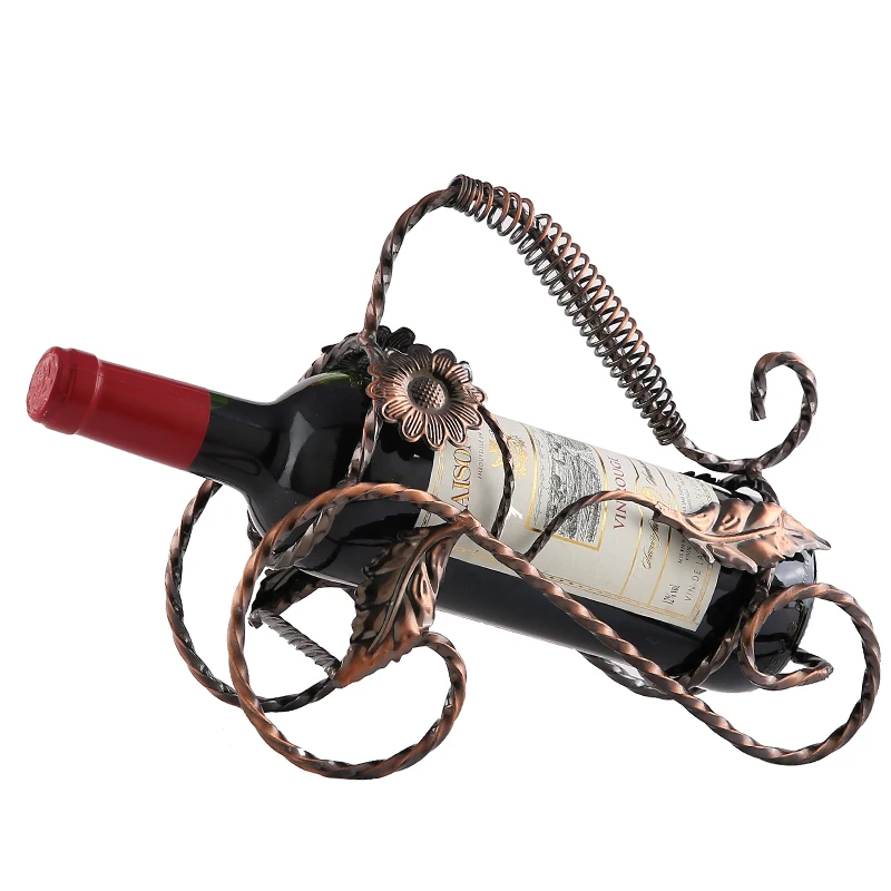 

Персонализированная креативная подставка для вина, держатель для бутылок, декор для дома и офиса, набор для рабочего стола