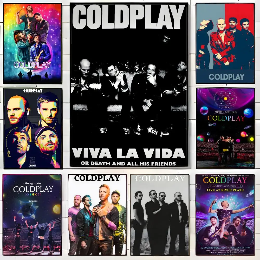 anthemic band C-Coldplay Poster Wall Art Print Decorative Mural Home Decor Gift Unframed