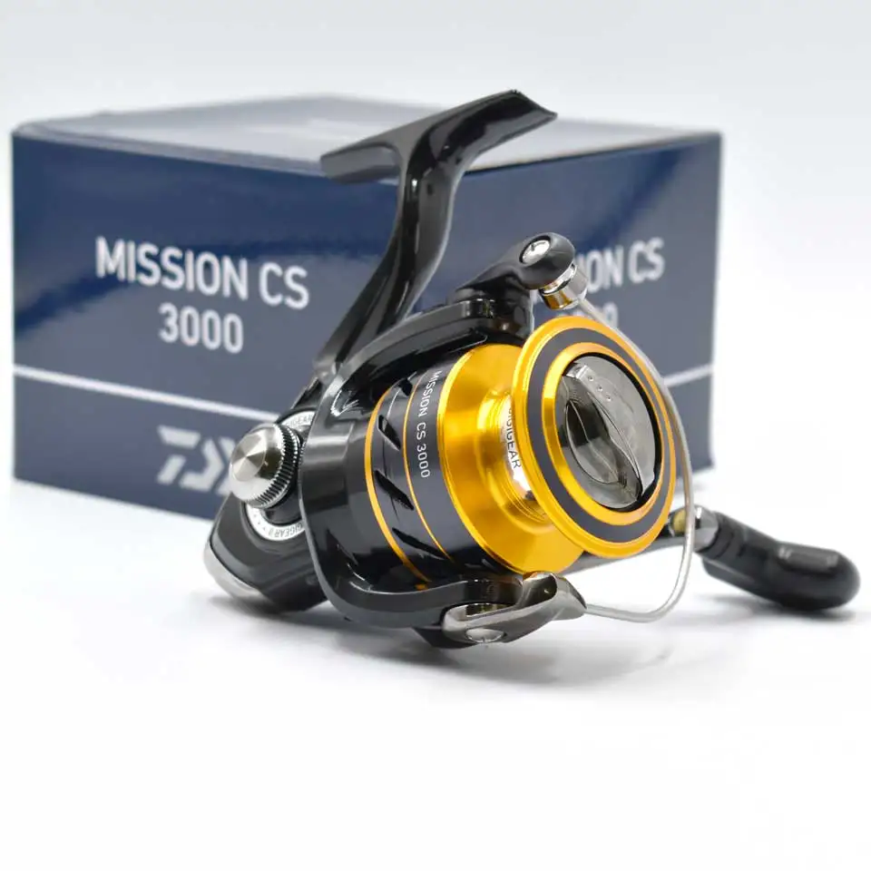 2021 DAIWA Spinning Fishing Reel MISSION CS 2000-4000 Aluminium Spool 2KG-6KG Power