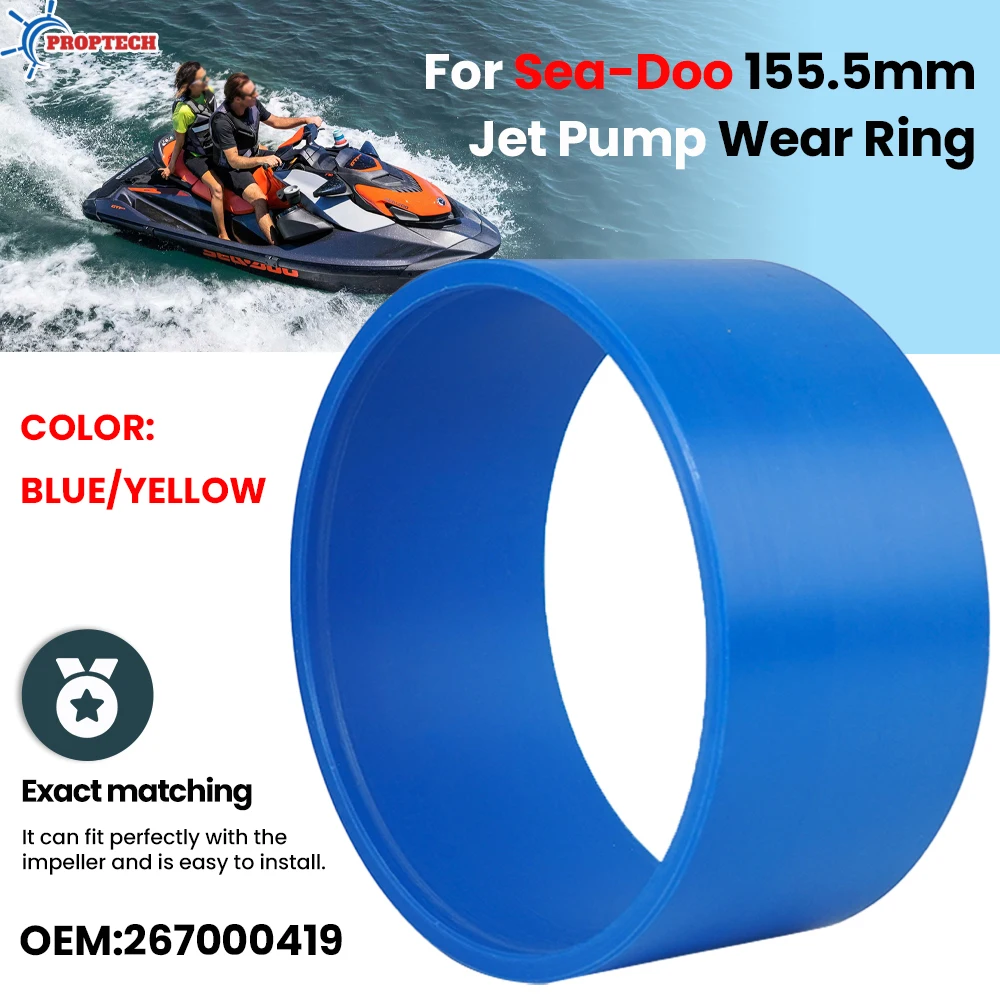 Anillo de desgaste de 155,5 mm 267000419   Para Seadoo GTI SE 130 y 155 GTI LTD 155 GTI SE GTX WAKE 170 4-Tec para piezas de Jet Ski GTX SEA-DOO