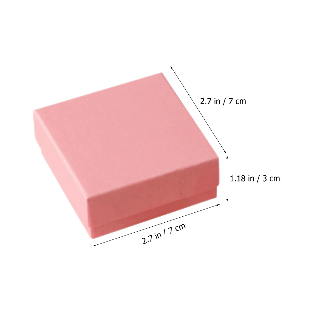 

6Pcs Jewelry Boxes Packaging Durable Organizer for Necklaces Rings Earrings Small Gift Box Bracelet Gift Boxes for Jewelry