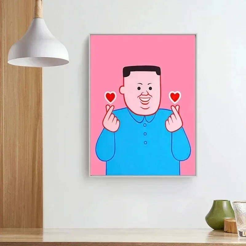 Cartoon Self Help Funny Joan Cornella Spain Dark Humor Wall Art Canvas Painting Posters Prints for Living Room Decor