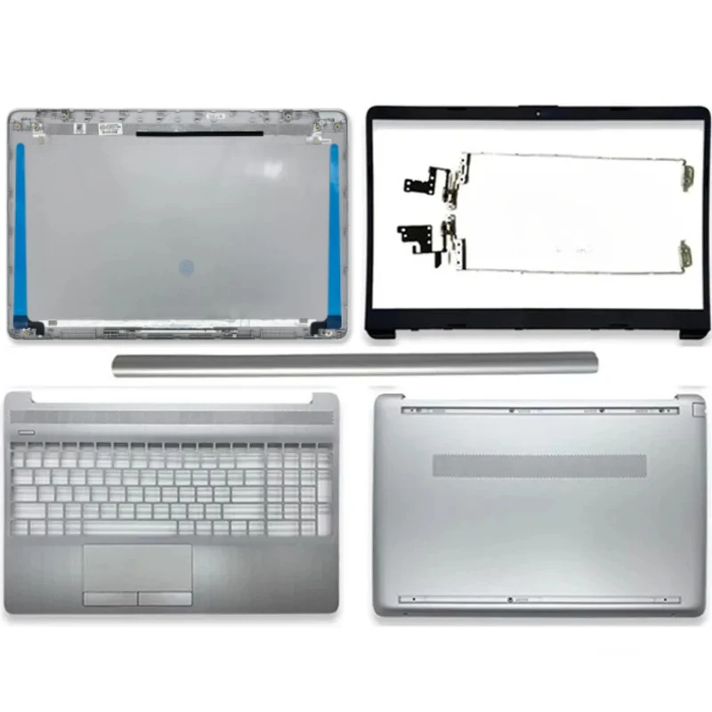 

Новинка для ноутбука 15-DW 15S-DU 15S-DR 250 G8 TPN-C139, задняя крышка ЖК-дисплея, передняя панель, петли, упор для рук, нижний корпус L52012-001 L52007-001
