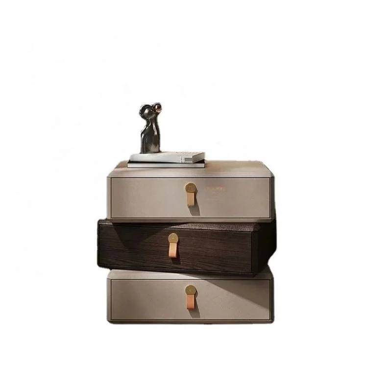 

Металлическая роскошная тумбочка для спальни, современный органайзер, тумбочка, вращающаяся прикроватная тумбочка