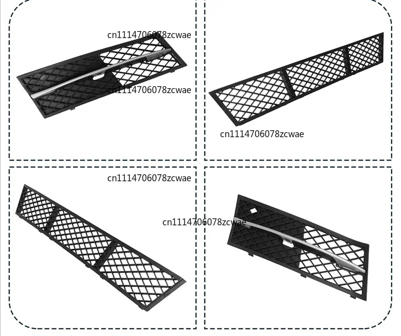 For-BMW 5 Series F10 F11 10-13 51117200699 51117200700 51117285950 Car Front Bumper Lower Grill Set Center Left Right