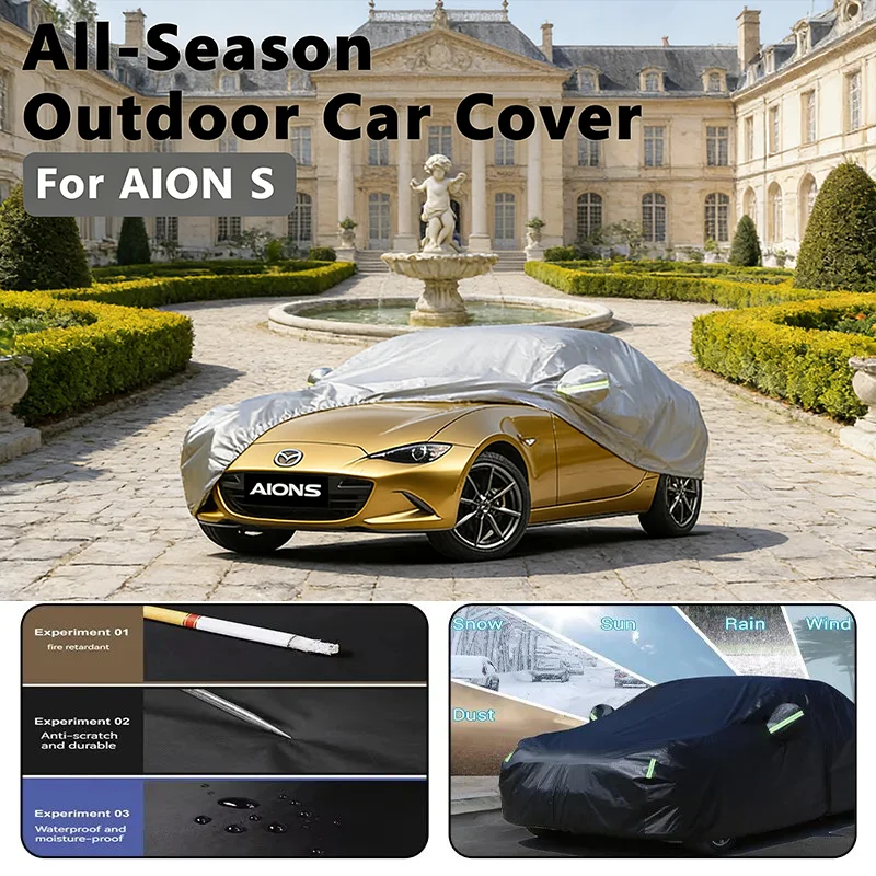 

Car covers for AION S Outdoor Protection Full Car Covers Snow Cover Sunshade Waterproof Dustproof Exterior