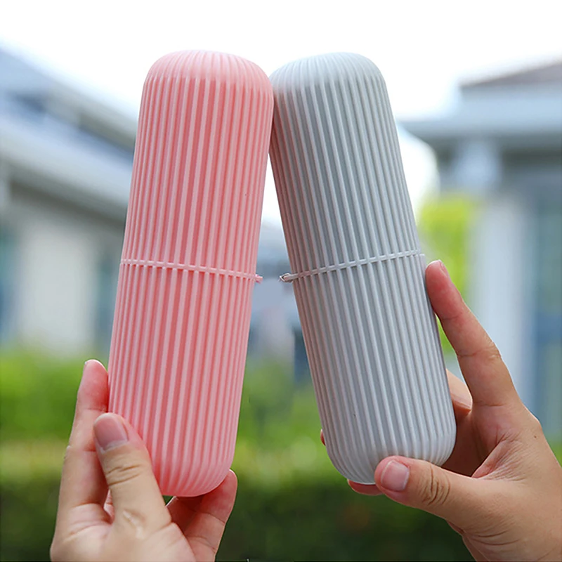 Portable Toothbrush And Toothpaste Holder For Travel Bathroom_voghion.com