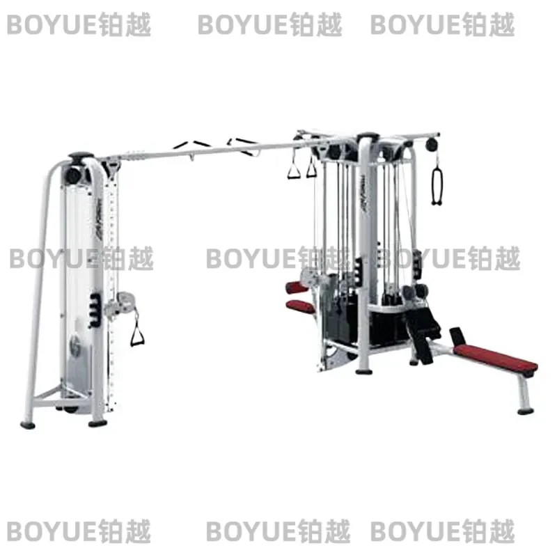 Commercial 5 Station Gym Equipment Multi Functional Strength Training Machine Home Fitness Workout Center Body Building