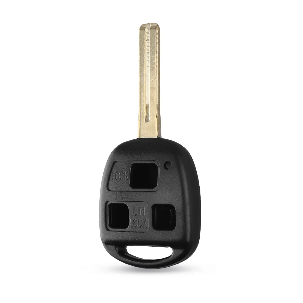 DANDKEY-Shell chave remoto do carro, 3 botões, Shell, substituição, caso do FOB, Lexus RX300, ES300, GX470, LX470, LS200, LS300, LS400, GS300, GS430