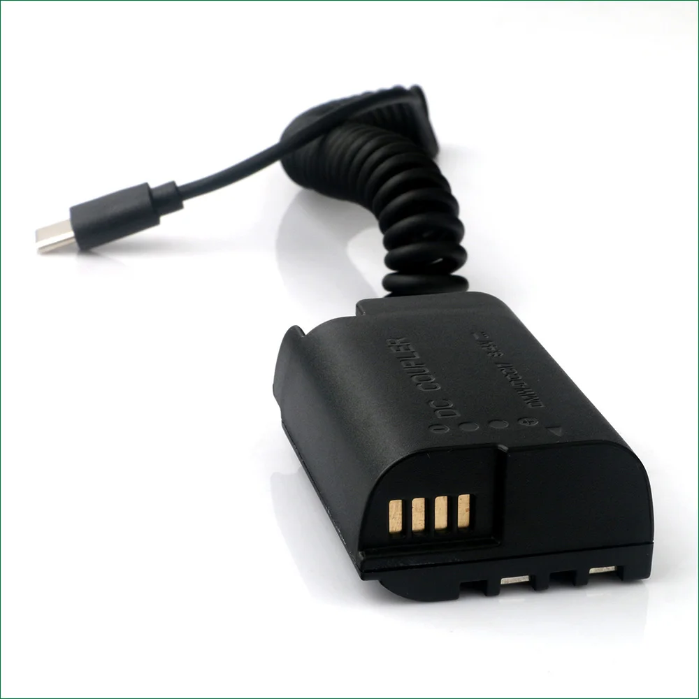 PD USB-C Type-C DMW-DCC17 DC المقرنة DMW-BLK22 الدمية البطارية لباناسونيك S5 DC-S5 DC-S5K DC-S5GK DC-GH5 II DC-GH6 DC-GH6GK