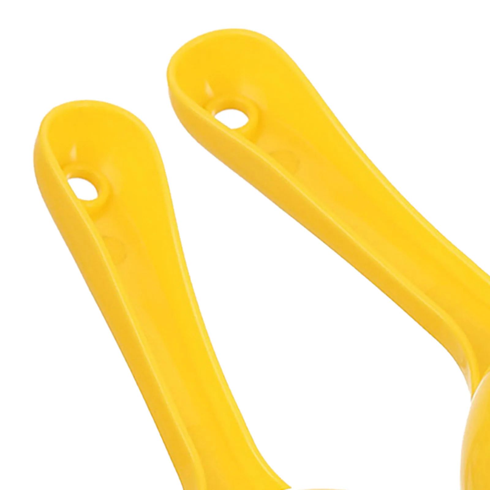 2Pcs Semicircular Rice Spoon Food Grade Plastic Non Stick Rice Scoop for Kitchen Easy Clean Porridge Scoop