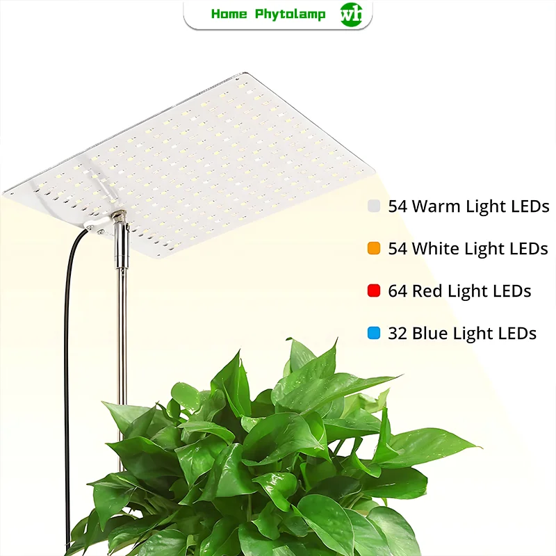 

LED Grow Plant Light Liftable USB Full Spectrum Quantum Board Phytolamp with Base for Indoor grow Tent Vegetable Garden