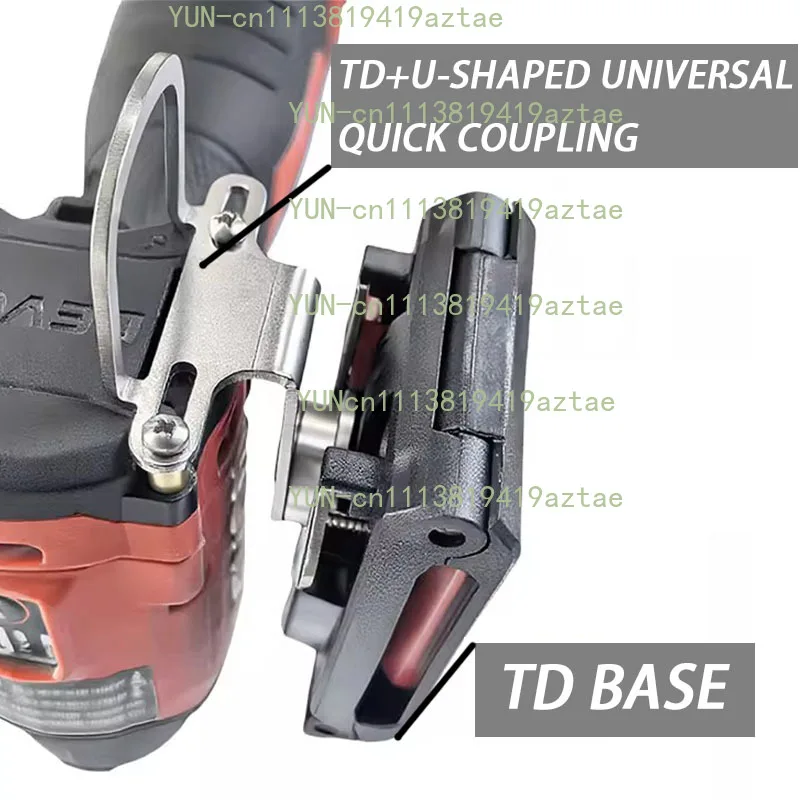 Universal Quick Hanging for DIY Electric Tool Modification Kit Portable Waist Tool Storage Rack Toos Refit Accessories