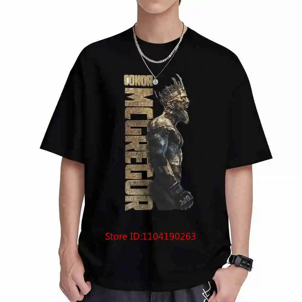 Conor McGregor Short Sleeve Tee 100% Cotton T-Shirt