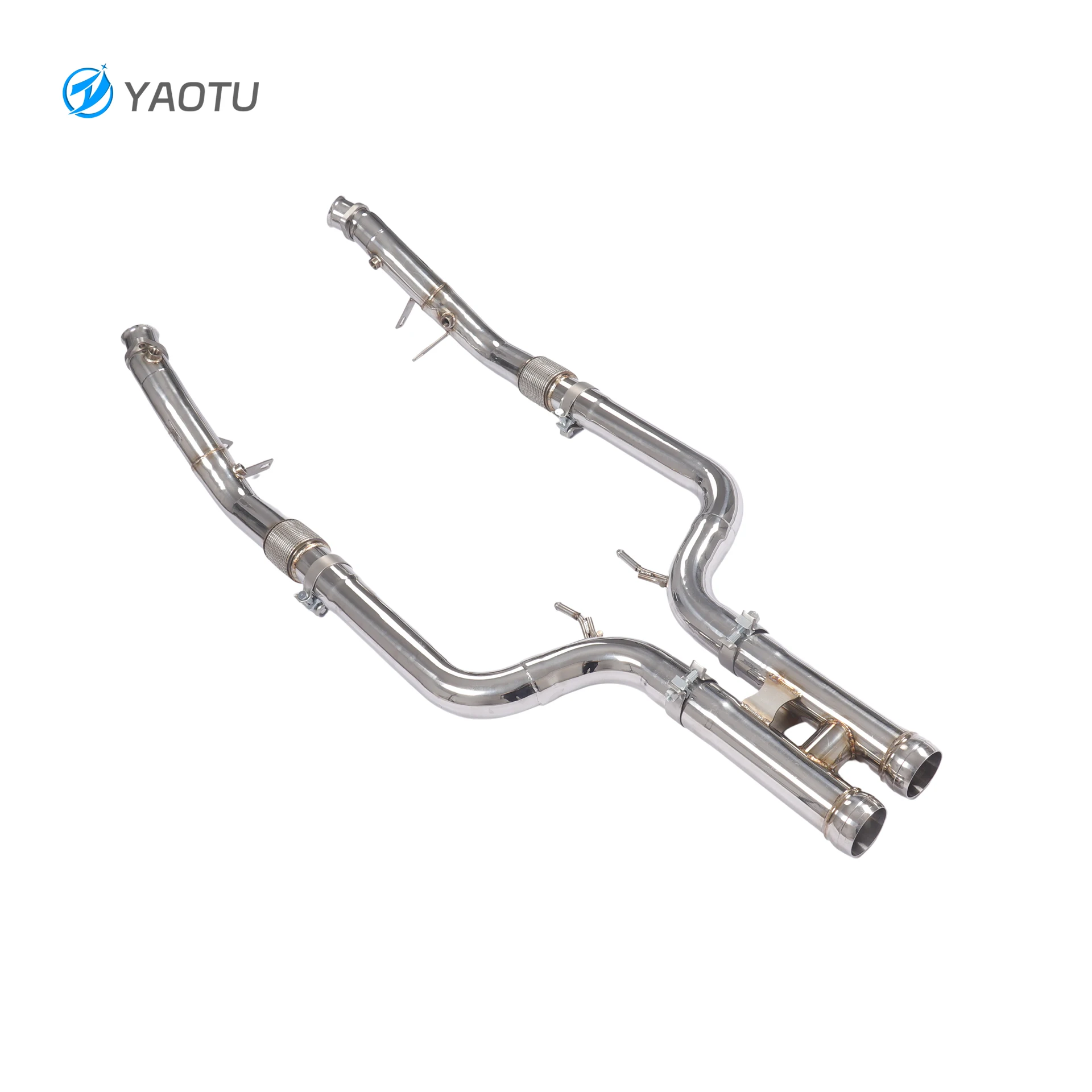 

YT Straight Exhaust Downpipe for Mercedes Benz W222 S63 5.5T