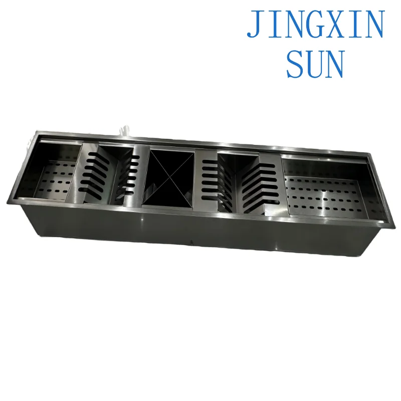 Hot Sale New Design Stainless Steel Kitchen Sink Drain Rack Dish Rack Washing Sink for Home