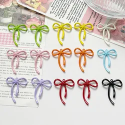 10pcs Macaron Color Pendant Charms Butterfly Alloy Hollow Pendants Handmade Neckalce Earrings Conenctors Diy Jewelry Making