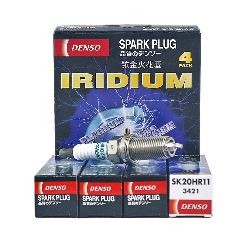 SK20HR11 3421 DENSO Iridium Spark Plug for TOYOTA CAMRY COROLLA HIACE HIGHLANDER LAND CRUISER RAV4 MARK AURIS AVALON SUZUKI SX4