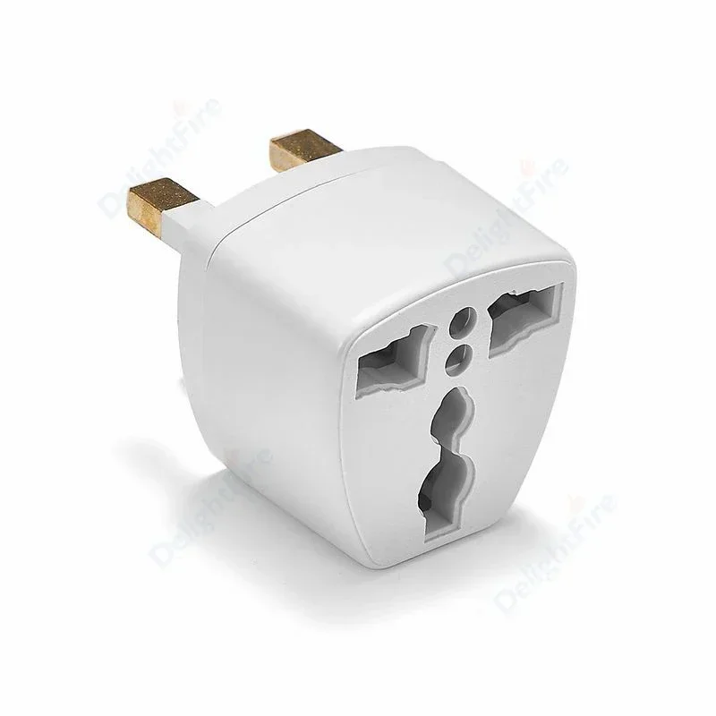 Adaptor steker UK Amerika Australia Eropa AU EU AS ke Inggris adaptor perjalanan Amerika ke Inggris soket daya tipe G Outlet AC