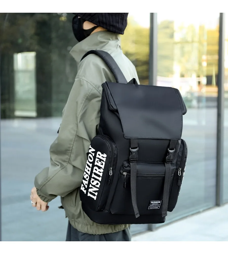 

New large-capacity backpack, multi-functional men's backpack, leisure travel bag, college student trend business computer