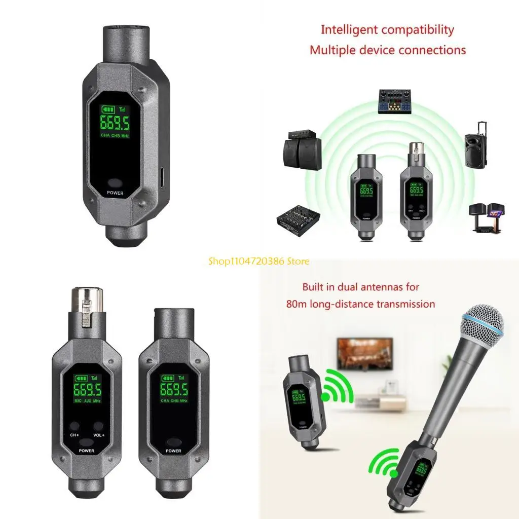 

K0EA 48V Handheld Dynamic Wireless Microphone System for Smooth Wireless Performances