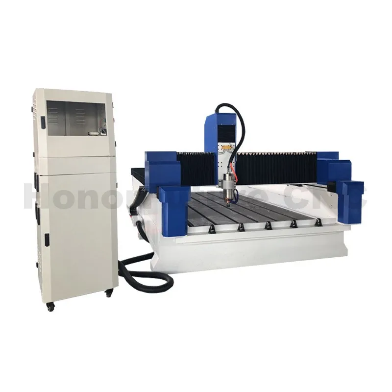 

1530 4 Axis Stone Cnc Router Marble Granite Carving Milling Machine 5.5Kw Mach3 Dsp Control Water Cooling System 1325 1212 6090