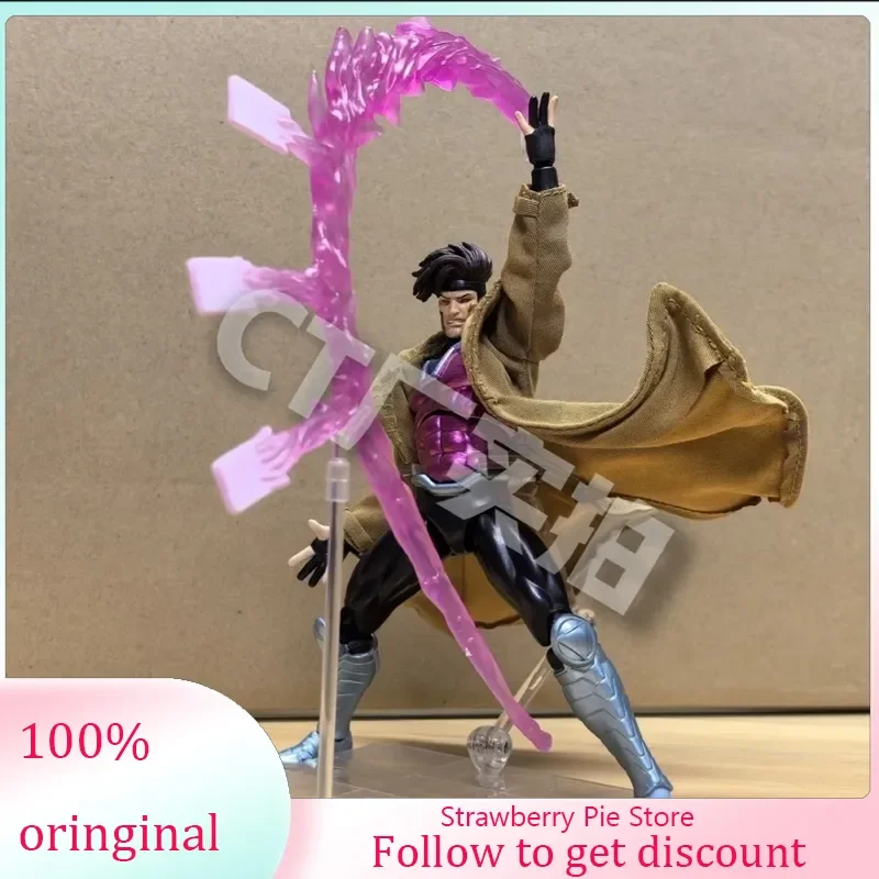 Em estoque ct brinquedos gambit figuras de ação mafex 131 x-men wolverine shf anime figura de ação estatueta estátua modelo brinquedos presente