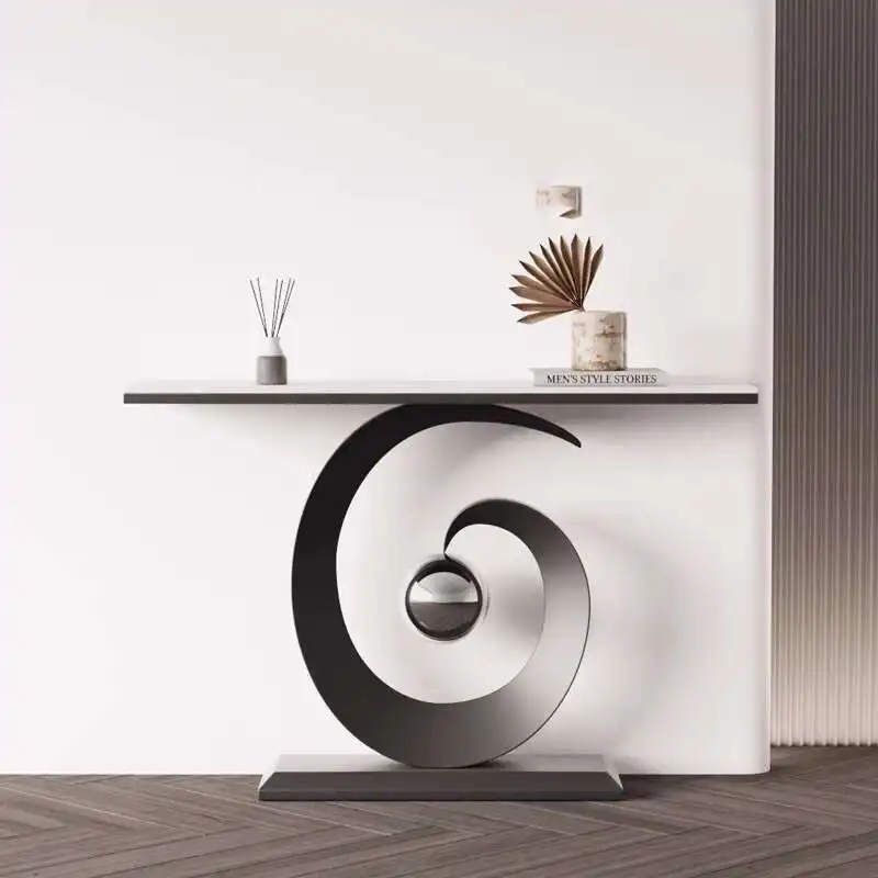 

Luxury Coffee Table Decoratingt Table Marbre Table Tavolo Da Salotto Console Tables Metal Legs Z Shaped Living Room Furniture