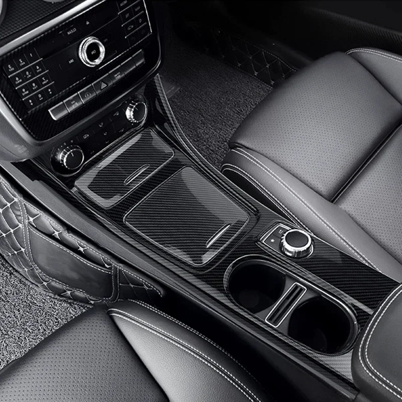 ForMercedes-Benz GLA CLA200 Right Rudder Right Driving Port Edition Central Control Instrument Panel W176 W117 Carbon Fiber X156