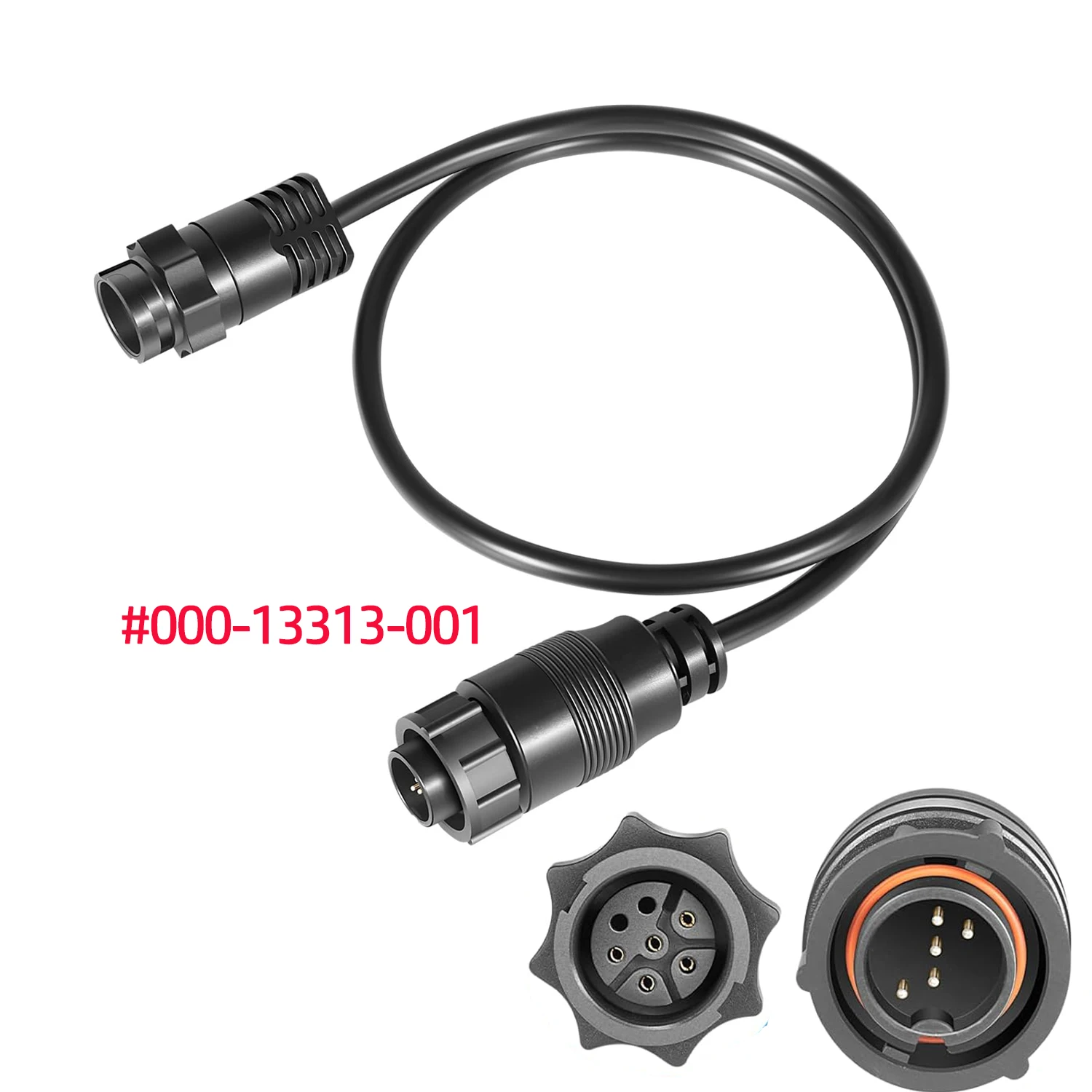 

7-контактный кабель-переходник синего цвета на 9-контактный преобразователь # 000-13313-001 Для серии Lowrance HDS Gen3, Elite-Ti, NSS evo2, серии GO XSE