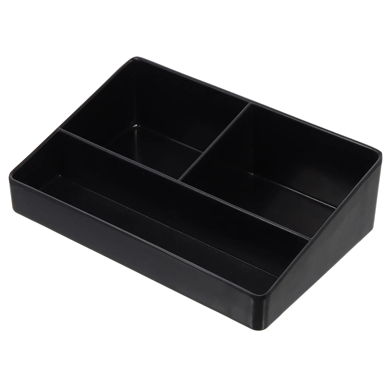 

Tea Bag Organizer 3 Compartments White A018 Tea Coffee Storage Box Sugar Holder Portable Condiment Packet Stand