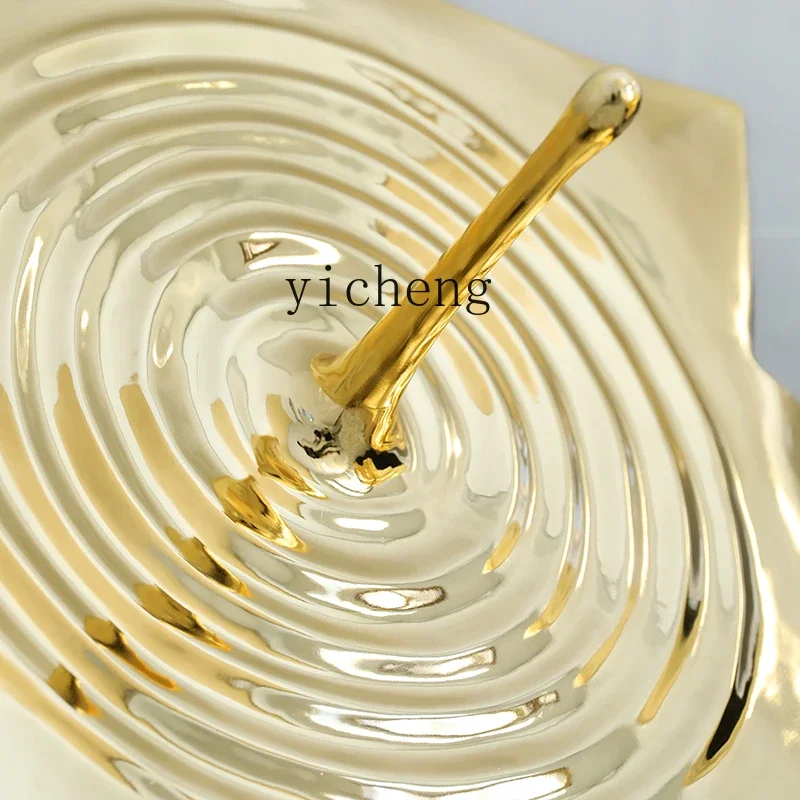 L7-14 abstract water-shaped stone sculpture soft decoration hotel lobby floor-to-ceiling ornament art installation